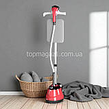 Відпарювач вертикальний стаціонарний Top Kitchen 3500 Вт з прасувальною дошкою 3 л та паровим шлангом 1.15 м, фото 2