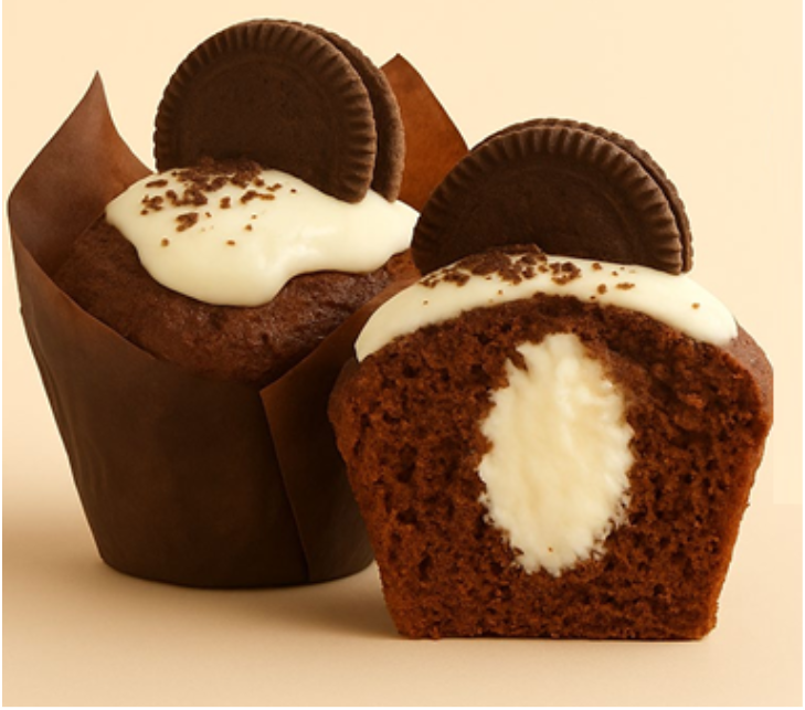 Мафін Toniya  BLACK & WHITE зі смаком пломбіру  0.88 кг ТМ Toniya, фото 1