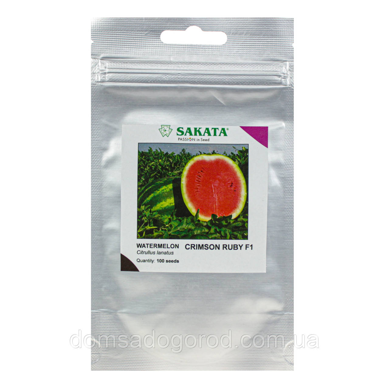 КАВУН КРИМСОН РУБІ F1  | KRIMSON RUBI  F1 Sakata 100 насіння
