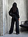 Зимовий костюм SC9067 Чорний S/M, фото 2