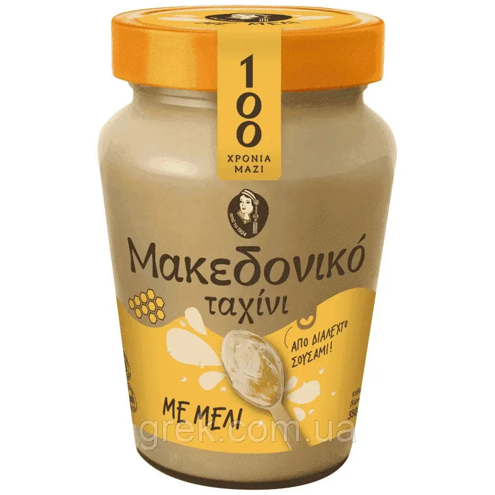 Тахіні (кунжутна паста) з медом Haitoglou Family Foods 350 г, фото 1