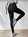 Теплі лосини на флісі AO723 Чорні S-M, фото 5