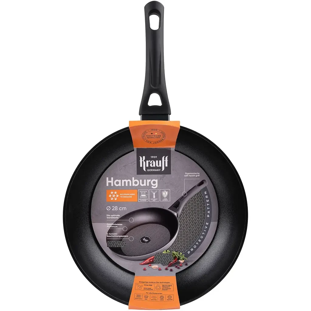 Сковорода Krauff Hamburg з антипригарним покриттям 28 см (25-45-091), фото 1
