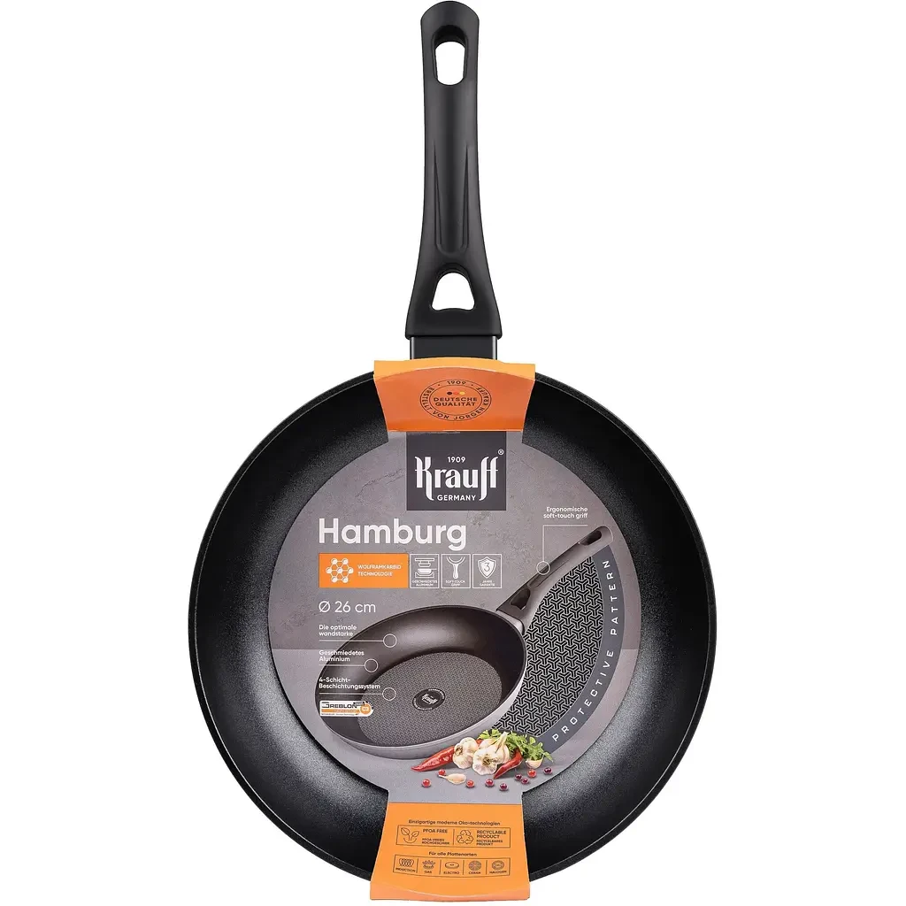 Сковорода Krauff Hamburg з антипригарним покриттям 26 см (25-45-090), фото 1