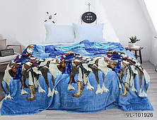 Плед велсофт (мікрофібра) VL101926