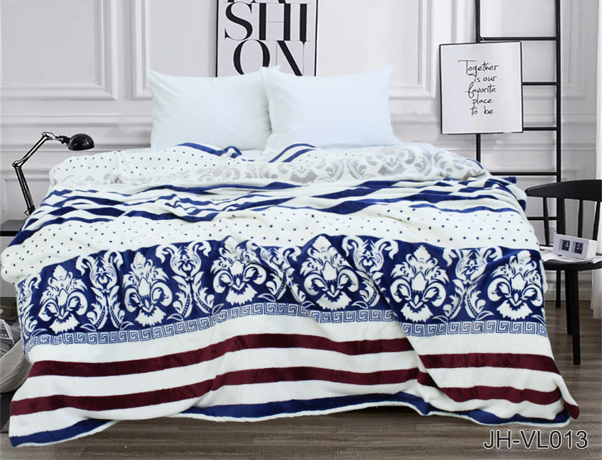 Плед велсофт (мікрофібра) JH-VL013, фото 1