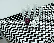 Скатертина кухонна Зигзаг