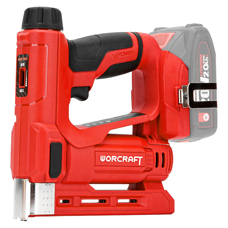 Акумуляторний цвяхозабивач комбінований WORCRAFT CNS‑S20LiC без АКБ і ЗП, меблевий нейлер, фото 1