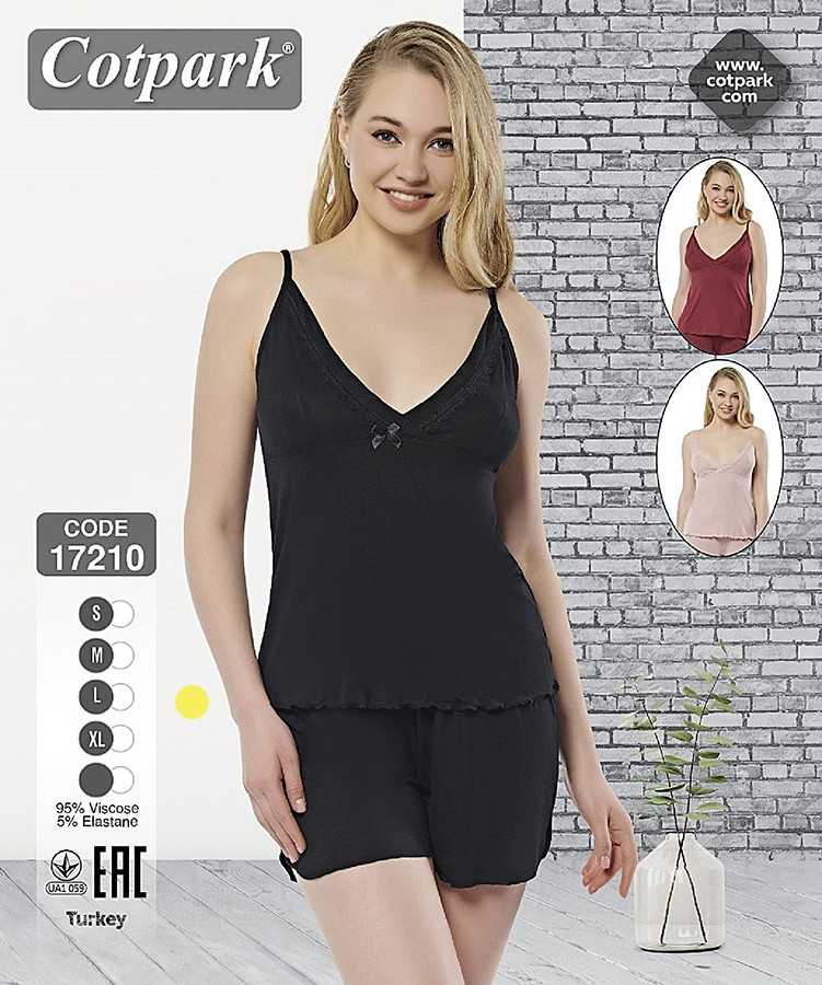 Піжама жіноча 17210 black