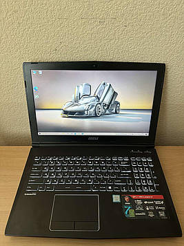 Ігровий ноутбук MSI Ms-16J9 15.6" FHD i7-7700HQ 4ядра/8 GB DDR4/512 SSD/GTX 1050 2gb GDDR5/WebCam