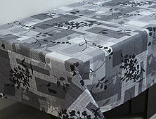 Скатертина кухонна Гілка сіра