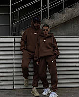 Парні теплі костюми на флісі худі + джогери Модель: 824-1478-1477 Колір: Шоколад