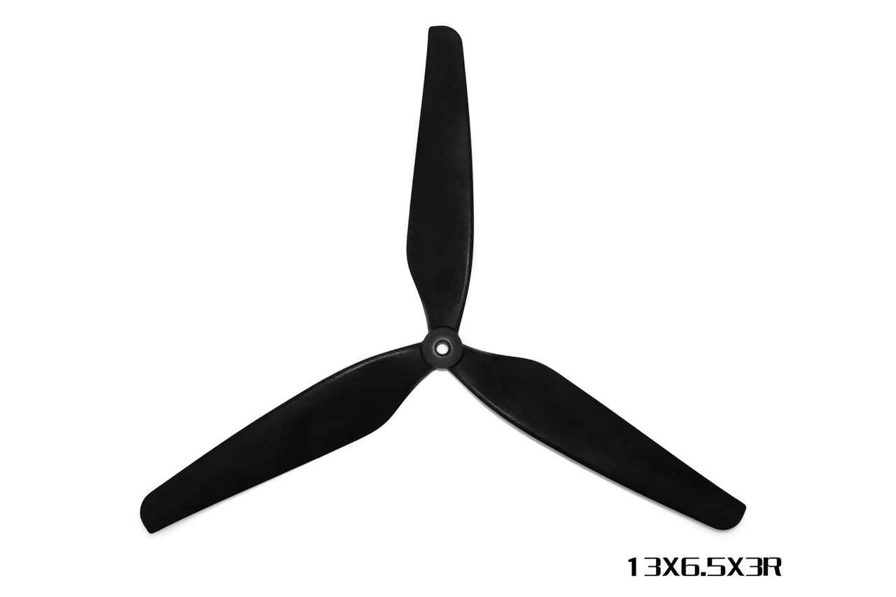 Комплект пропелерів HQProp MacroQuad 13x6.5x3 (2CW+2CCW) Black-Glass Fiber Reinforced Nylon
