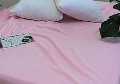 Простирадло-покривало піке 200х235 см. Смуга трояндова