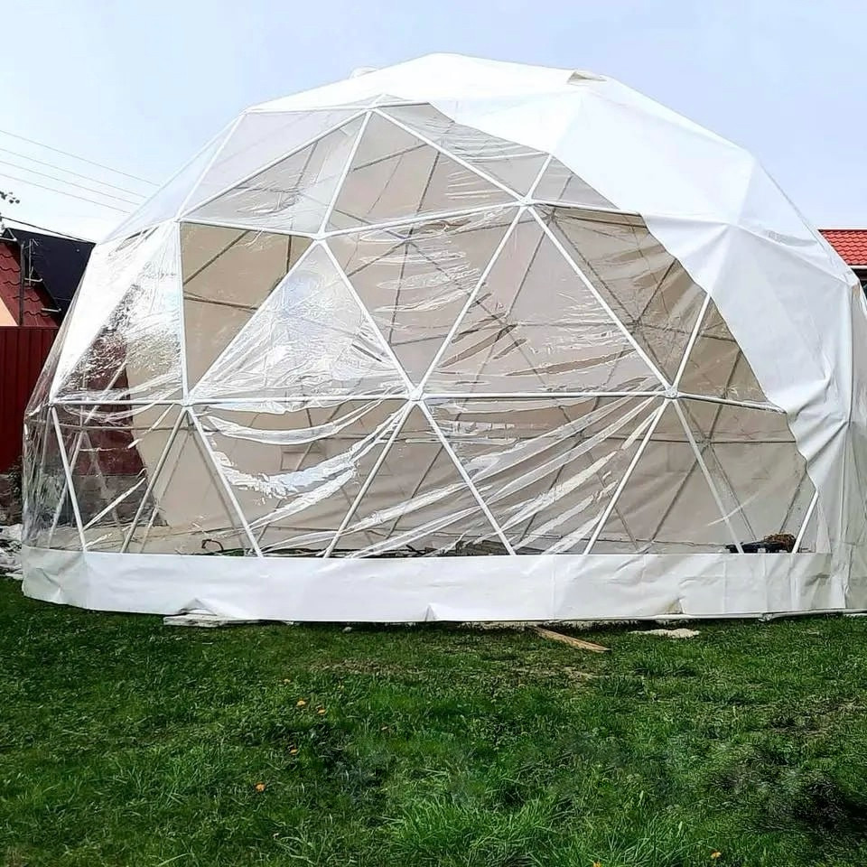 Металевий каркас для геокупола діаметром 8 м -UKMarket-, фото 1