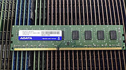 4GB DDR3 1333MHz Adata PC3 10600U 2Rx8 RAM EL63I1C1624ZV Оперативна пам'ять