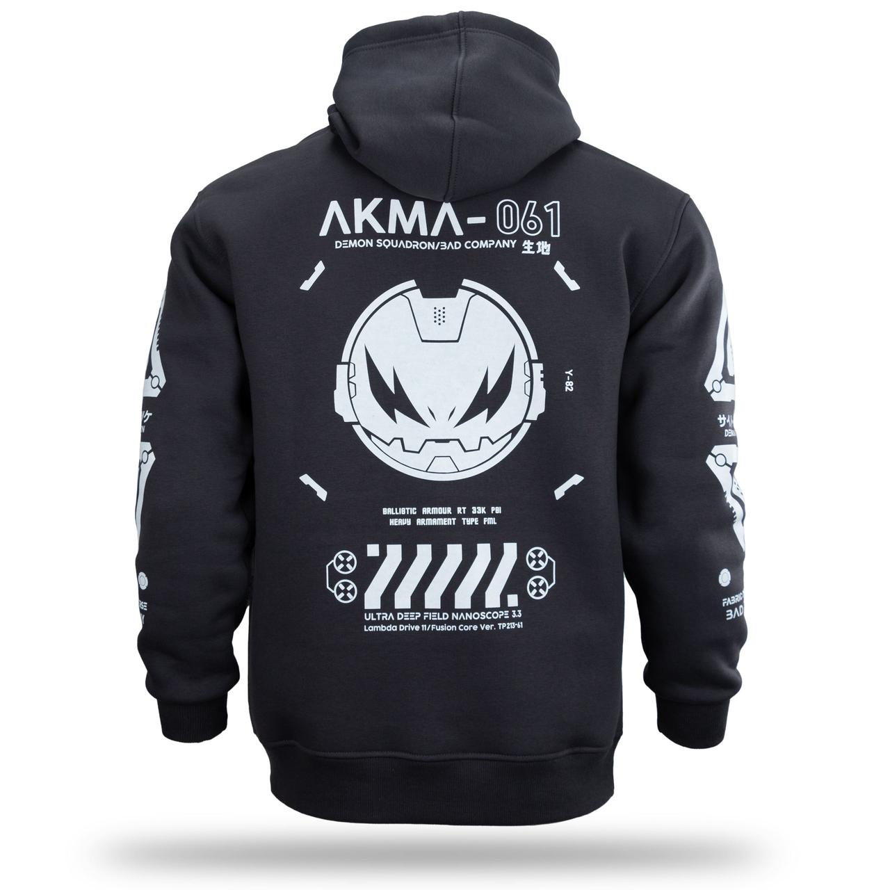 Худі Fabric of the Universe темно-сіра тепла м’яка якісна на флісі, фото 1