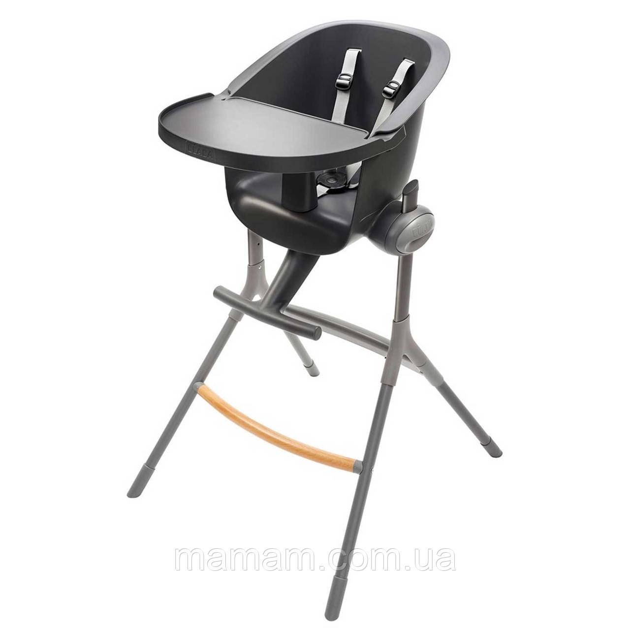 Стільчик для годування Beaba Up and Down Dark Grey, фото 1