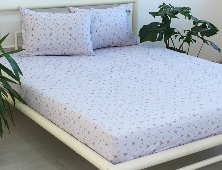 Простирадло на резинці + наволочки 160х200х20 (S515b)
