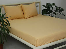 Простирадло на резинці + наволочки 160х200х20 Apricot Cream