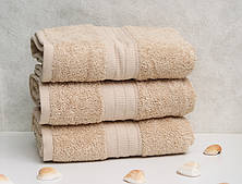 Рушник 50х90 Polosa колір: світло-бежевий