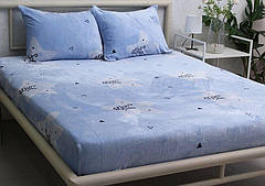 Простирадло на резинці+наволочки (180х200х20) ALM1903