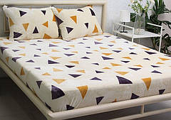 Простирадло на резинці+наволочки (180х200х20) ALM1920