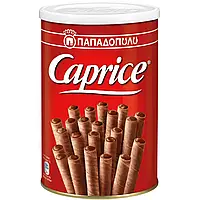 Віденські вафельні трубочки з фундуком і шоколадним кремом Caprice 400 г