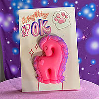 Мило ручної роботи. Єдиноріжки в пакетику (розові).