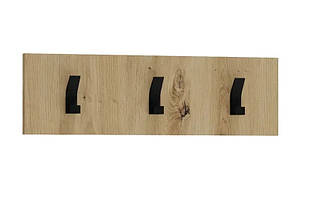 Вішак настінний дерев'яна CLIF CH-W-50, дуб артизан