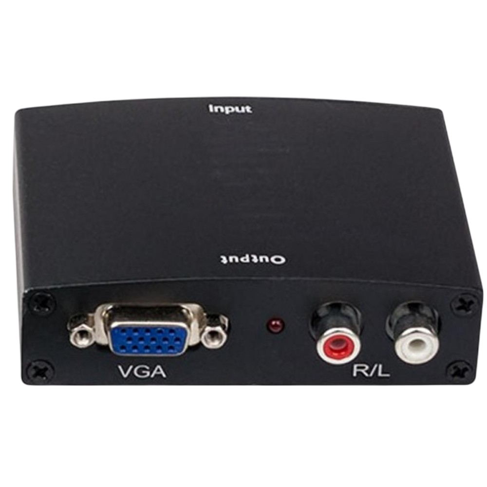 Конвертор Atcom V1009 HDMI - VGA Black (15272)