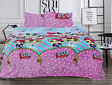 Комплект постільної білизни велсофт (мікрофібра) LOL