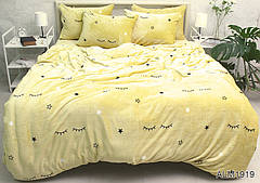 Комплект постільної білизни велсофт (мікрофібра) ALM1919