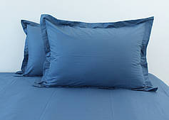 Наволочка сатин Туреччина Blue Grey