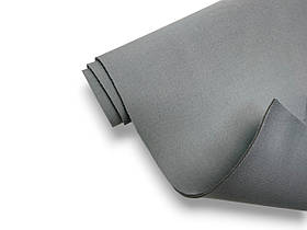 Стрейчева тканина НЕОПРЕН двостороння з латексом по середині т.3мм колір Сірий