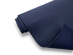 Стрейчева тканина НЕОПРЕН двостороння з латексом по середині т.2,5мм колір Темно-синій