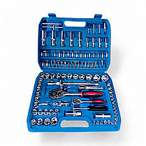 Універсальний комплект інструментів для авто 108 ел New Tools 01-200623107 набір інструментів автомобільний, фото 2