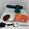 Акумуляторна полірувальна машина Waxing Polisher D6000 125 мм 12V 1500mAh полірувальна машинка для авто, фото 7