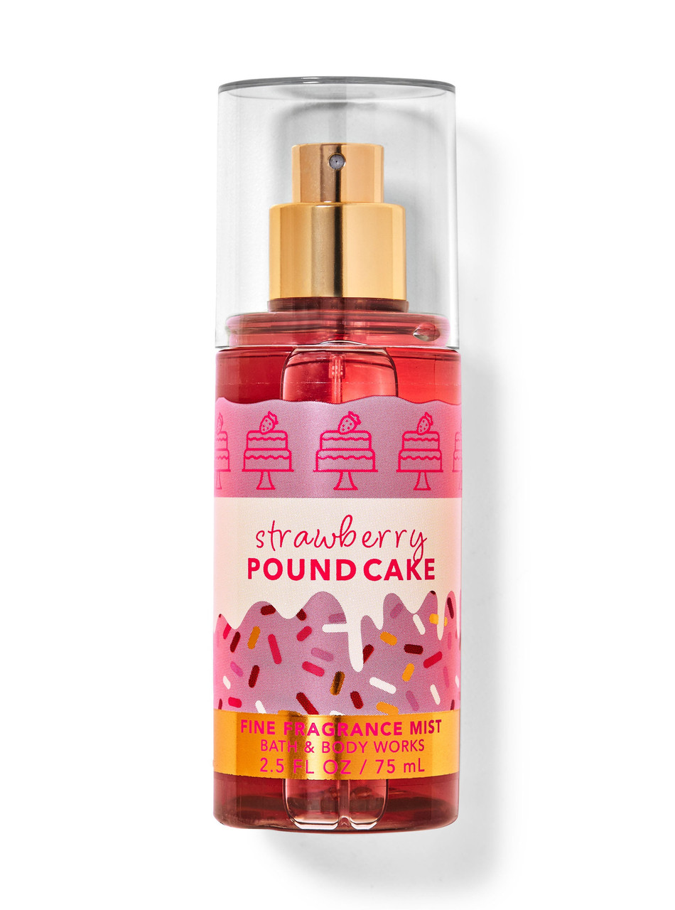 Міні-спрей для тіла Bath & Body Works Strawberry Pound Cake, 75 мл, фото 1