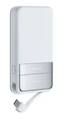 Павербанк EcoFLow RAPID Magnetic Power Bank 5000 Light Blue, фото 1