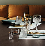 Набір високих скляних склянок Timeless 450 мл 4шт Pasabahce золото 52800G, фото 4