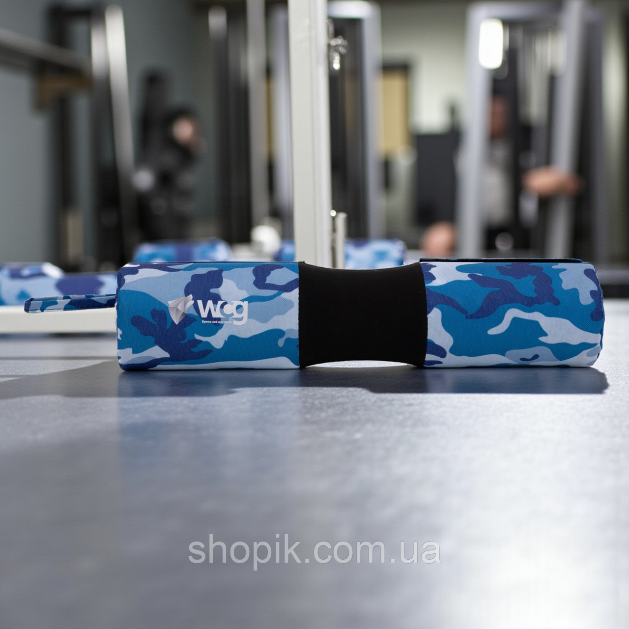 Пом’якшуюча накладка на гриф WCG Bar Pad 42×9 см Бар Пад для захисту шиї та плечей під час силових тренувань із штангою із піни, фото 1