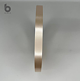 Стрічка сатинова бежева (шампань) PREMIUM 30 мм х 200 м, фото 3