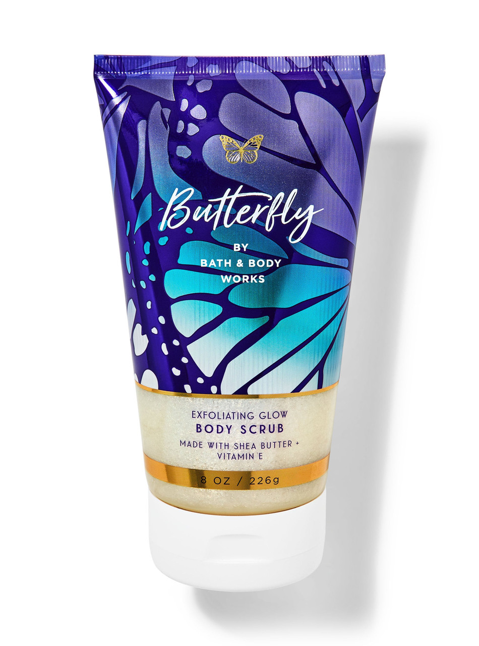 Скраб для тіла Bath & Body Works Butterfly Exfoliating Glow Body Scrub, 226 г, фото 1