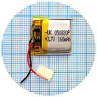 Батарея (акумулятор) універсальний 051820P 21 x 19 x 5 160 mAh 3,7V