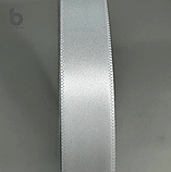 Стрічка сатинова з кантом біла PREMIUM 15 мм х 200 м, фото 3