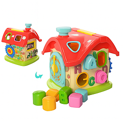 Дитячий ігровий центр Теремок музичний, розвиваючий, навчальний сортер