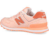 Жіночі кросівки New Balance WL574SWA Salmon Wash Оригінал, фото 2