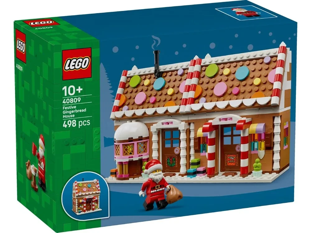 Конструктор LEGO Seasonal 40809 Festive Gingerbread House Пряниковий будиночок, фото 1