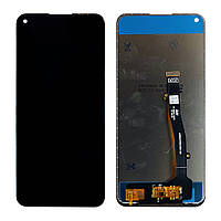 Дисплей (екран) ZTE Blade V2020 5G з тачскрином (чорний Оригінал)
